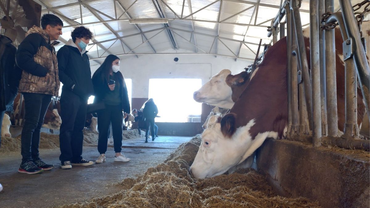 studenti fattoria didattica agricoltura sostenibile