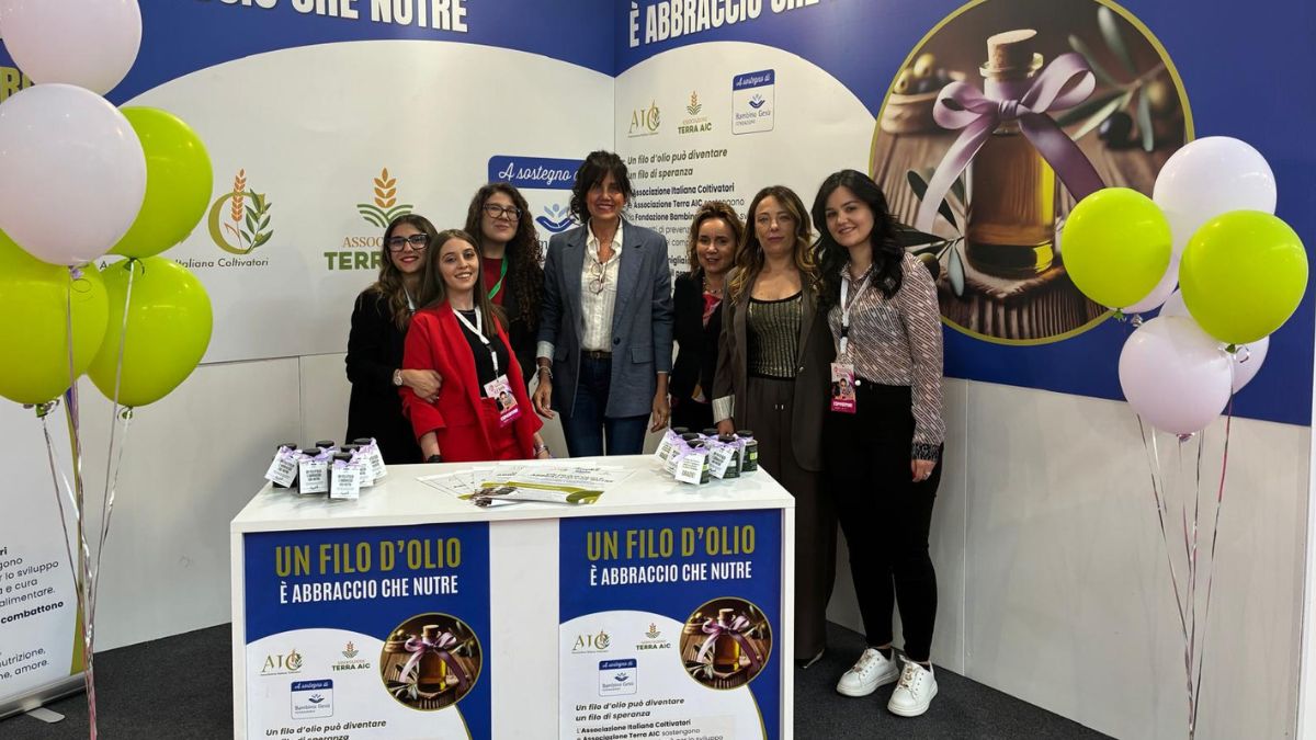 AIC Bambino Gesù campagna Un filo d'olio olio EVO disturbi