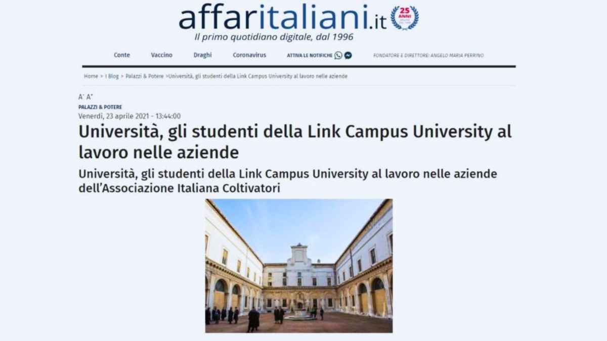 studenti università digital marketing imprese agroalimentari