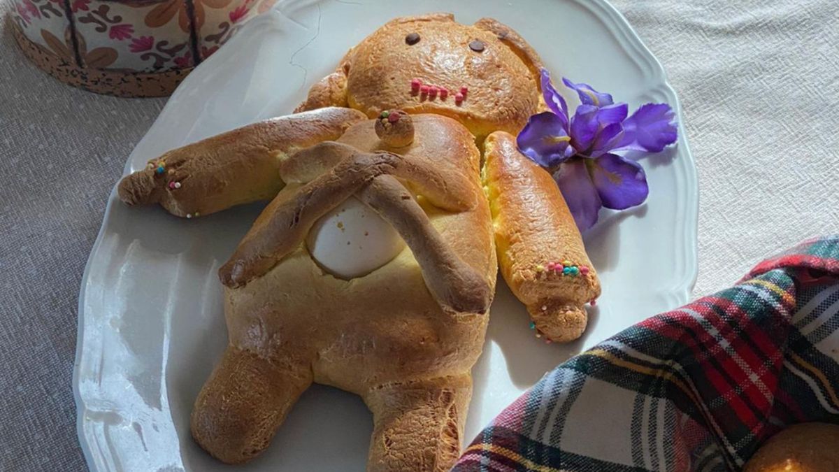 biscotti Pasqua Nusesin arbëresh bambolina uovo tradizione