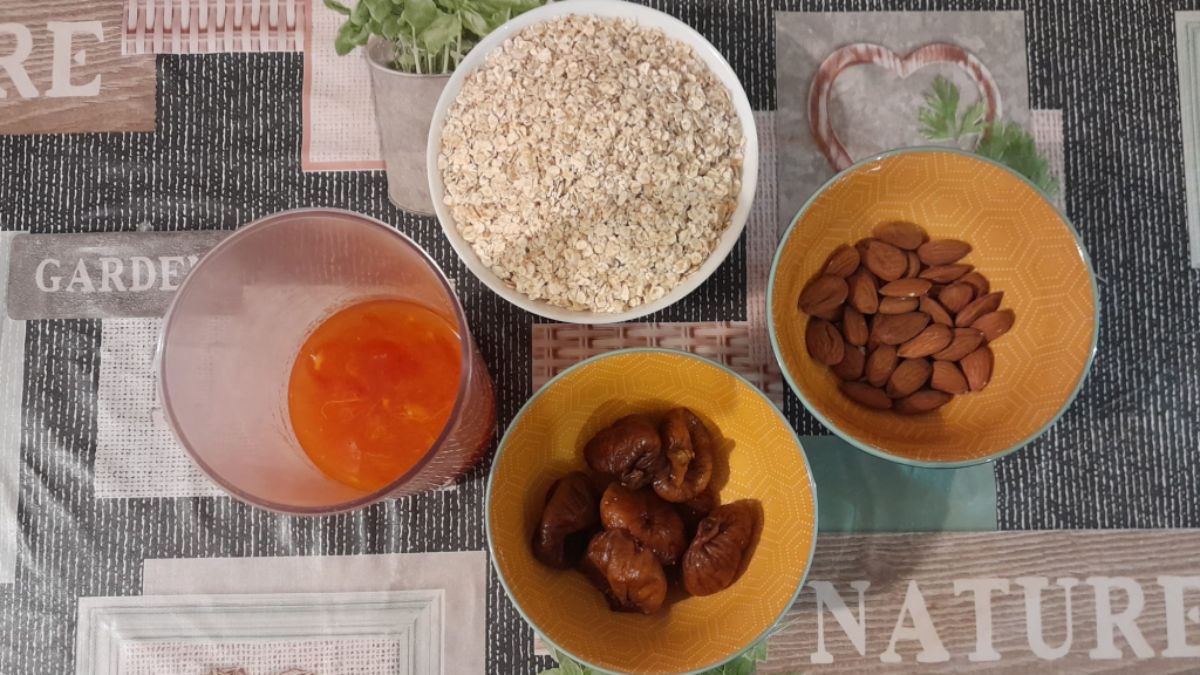 granola cachi avena frutta secca cacao colazione sana