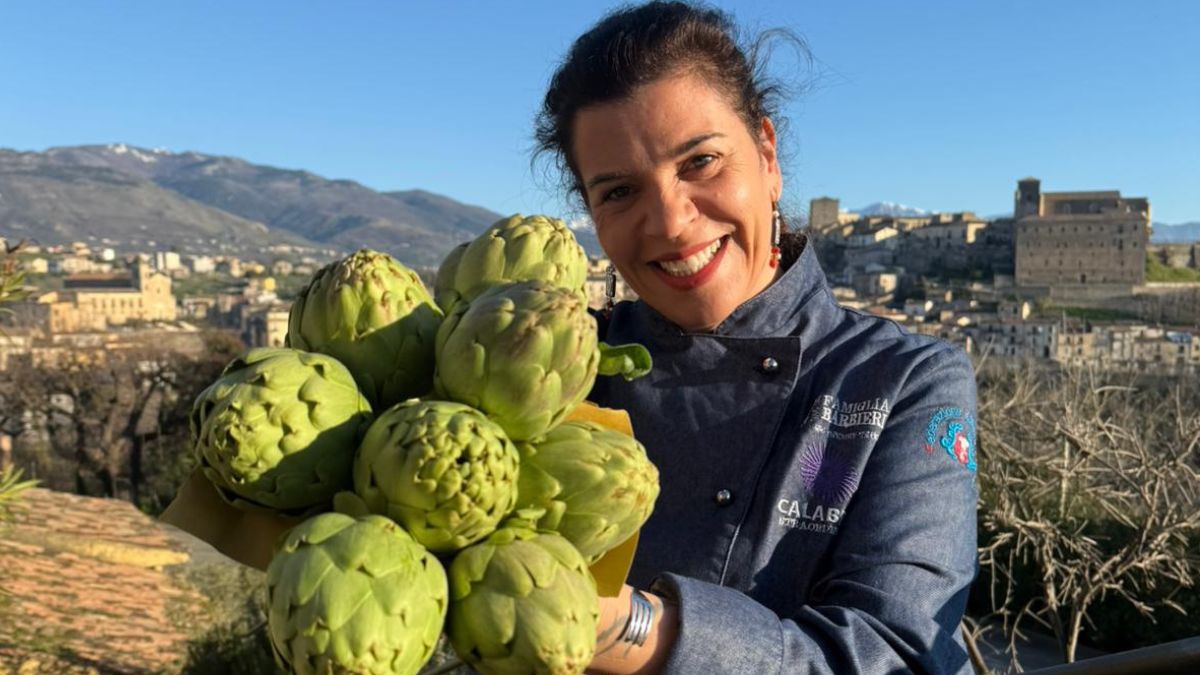 carciofi mollicata pecorino ricetta Calabria primavera