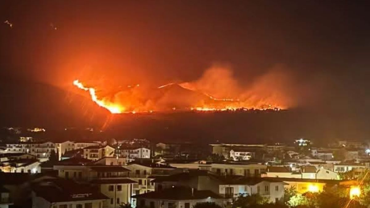 SUD INCENDI CALAMITà